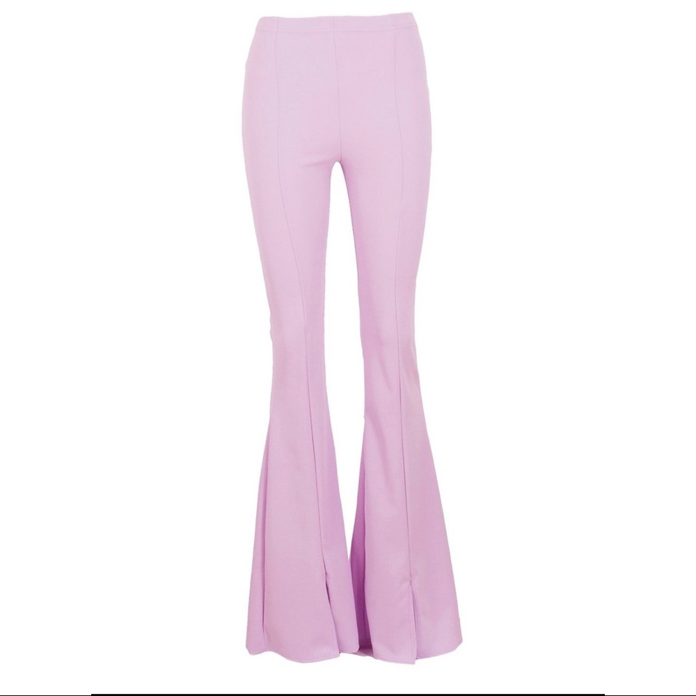 Split Front Flare Pants